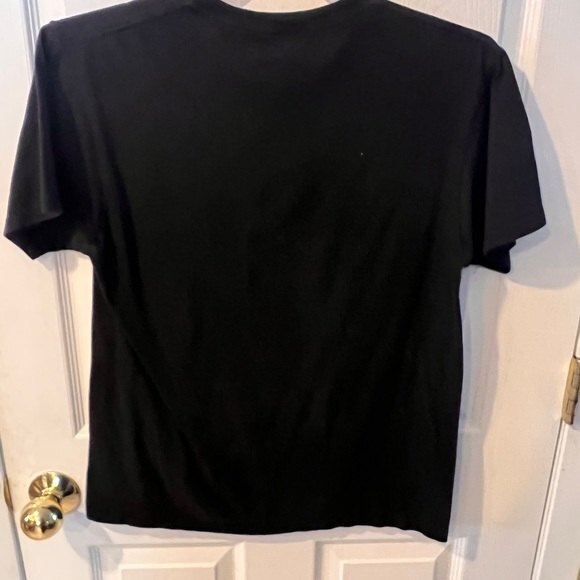 Dr Who And The Daleks T-Shirt Medium Police call Box Black Graphic Sci-Fi Tee - Picture 3 of 3